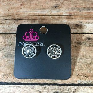 Paparazzi Silver Small Round Post Earrings